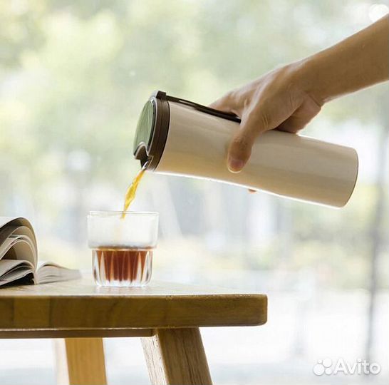 Термокружка Kiss Kiss Fish oled (0,43 л) White