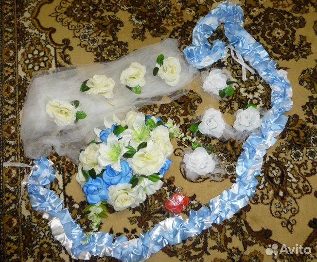 Свадебные наборы аксессуаров (много разного)