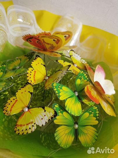 Букет из бабочек