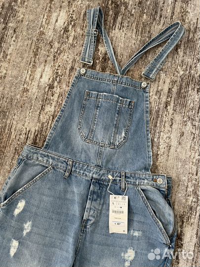 Новый джинсовый комбинезон Zara (Марокко)