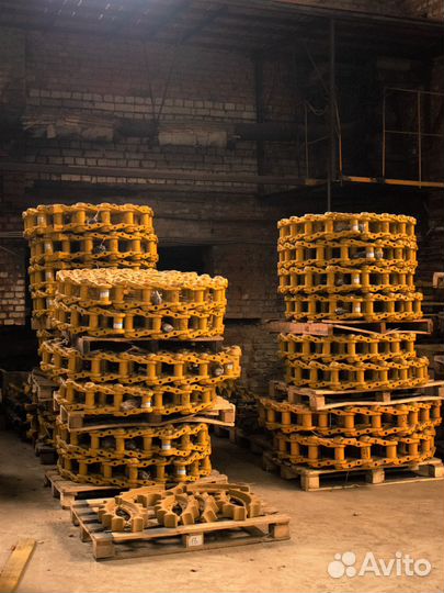 Цепь гусеничная на Volvo EC290