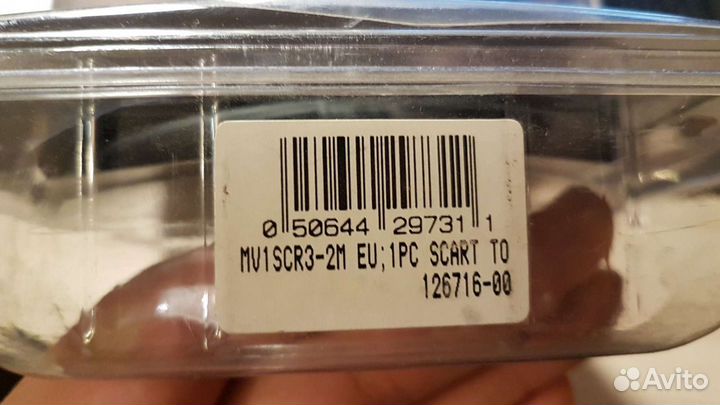 Кабель monster video Scart-3RCA