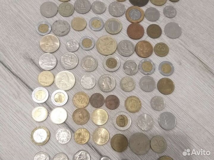 Монеты со всего мира