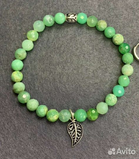 Браслет из хризопраза