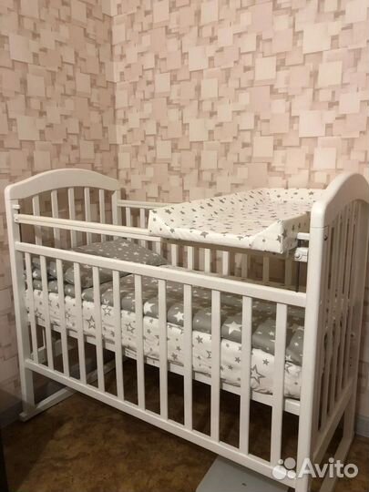 Доска для пеленания на кроватку