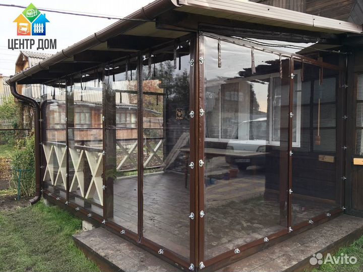 Мягкие окна на веранду