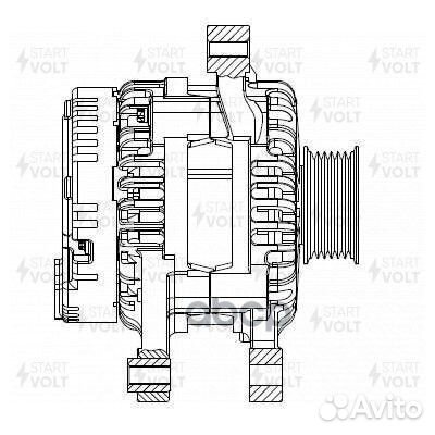 Генератор Geely Emgrand (11) /Lifan X60 (11) 1