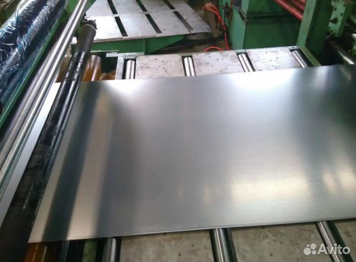 Лист оцинкованный крашенный 0,78х1250х2500