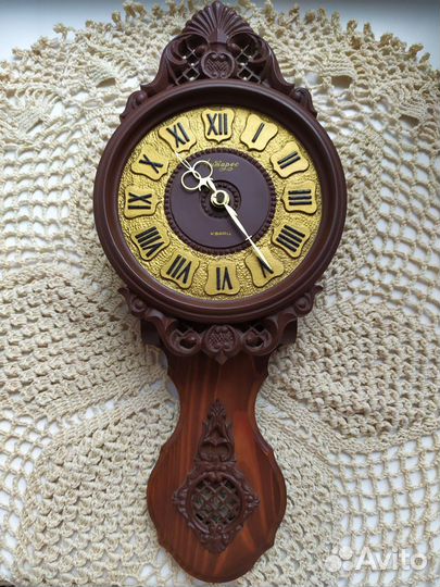 Часы СССР Антарес настенные механические