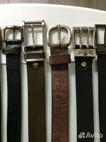 Ремни мужские и женские из кожи