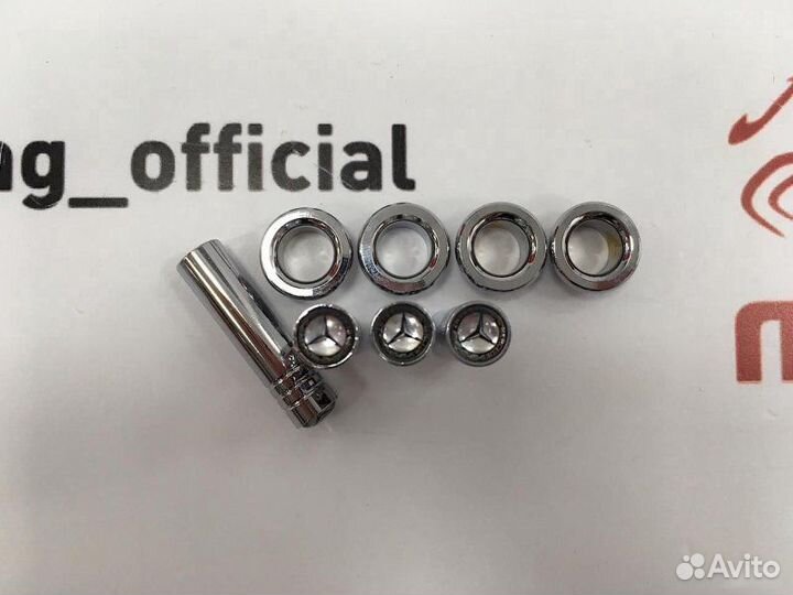 Наконечники кнопок блокировки дверей Мерседес