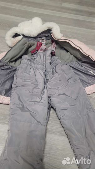 Зимний костюм для девочки 104