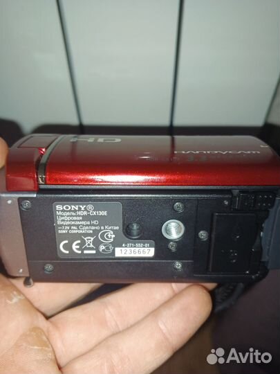 Видеокамера sony hdr cx130e