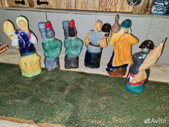 Бутылка фарфор