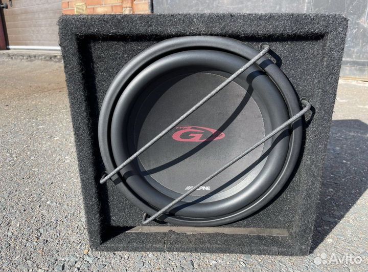 Саб Alpine SBG-1244BR