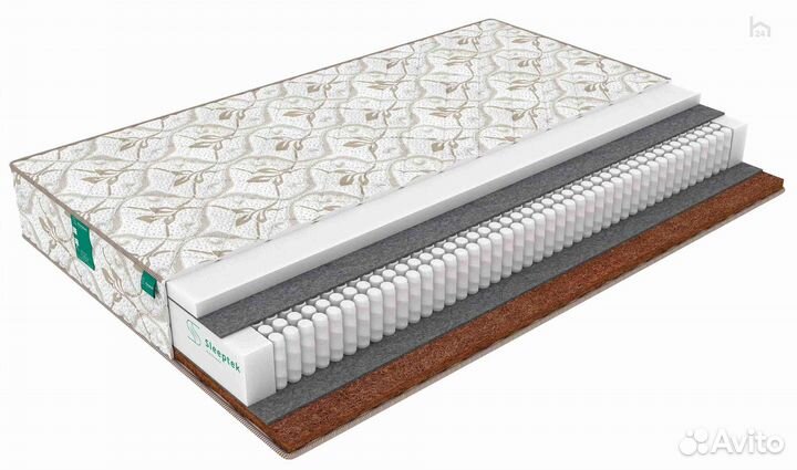 Матрас Sleeptek Perfect Foam Cocos 1400х1900х200