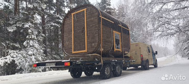 Баня бочка готовая от производителя