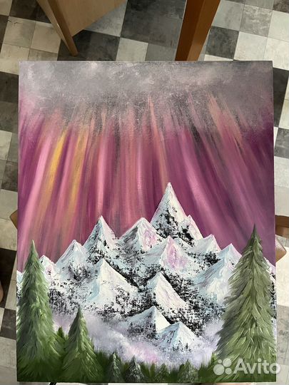 Интерьерная картина маслом