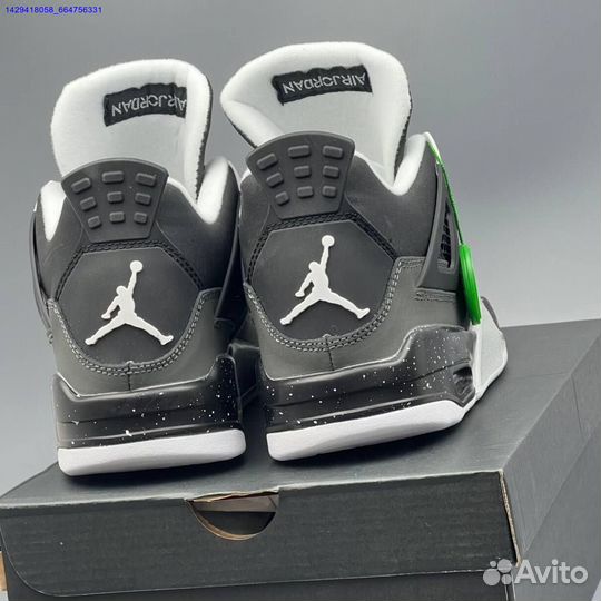 Кроссовки Nike Jordan 4 Space Grey (Арт.65293)