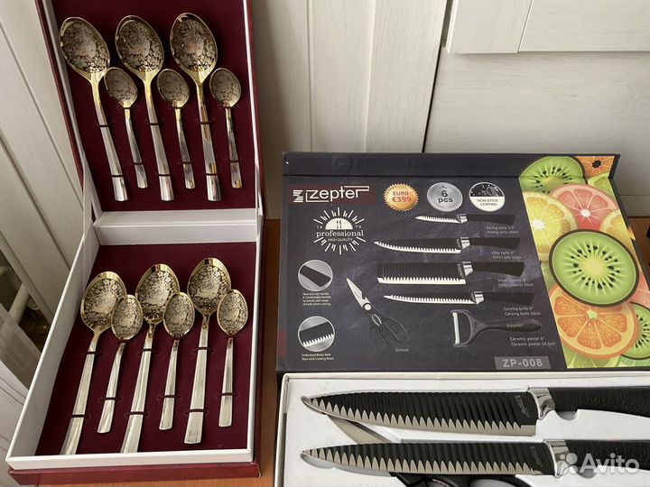 Наборы ложек и ножей