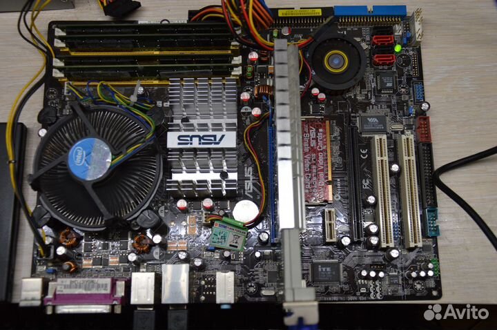 Asus P5N-E SLI, процессор Intel 2Quard, DDR2 4Гб
