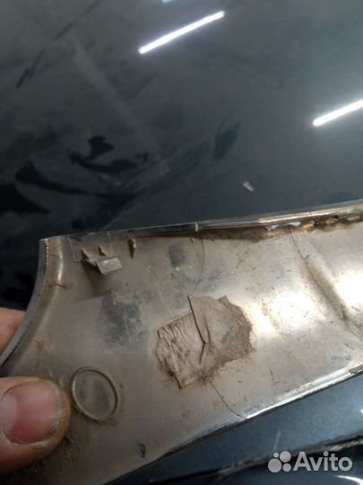 Хром на toyota corolla