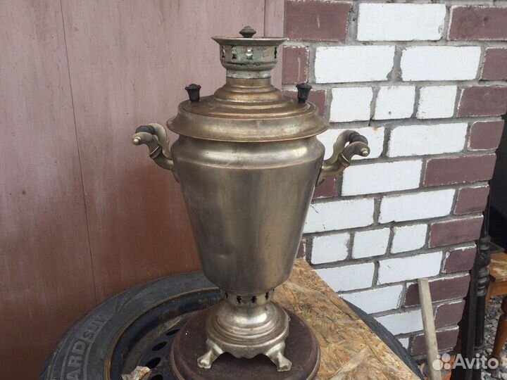 Самовар угольный на 7 л тульский