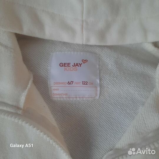 Толстовка для девочки 122