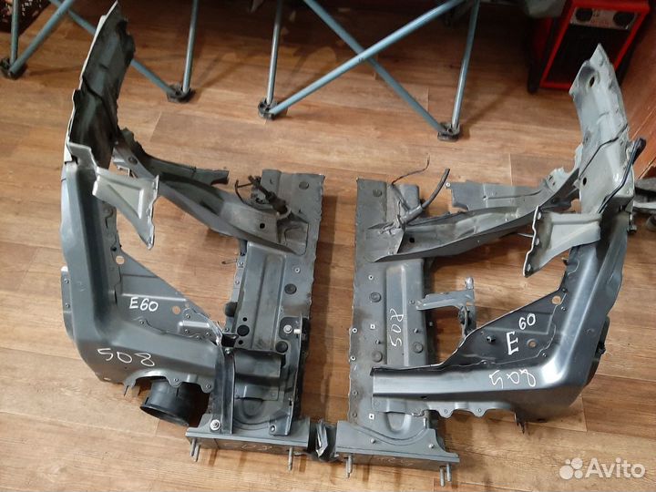 Передняя четверть BMW E60 лонжерон