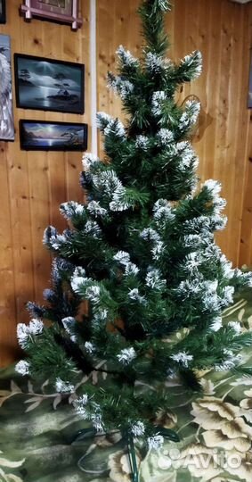 Елка искусственная заснеженная 140 см