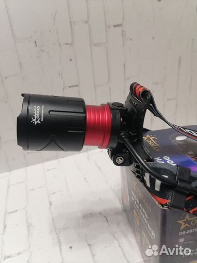 Нолобный фонарь Белый Лазер