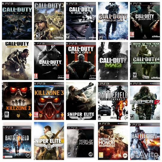 Игры ps3