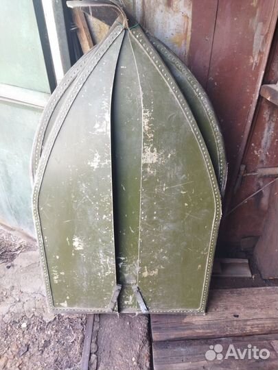 Лодка складная с вёслами