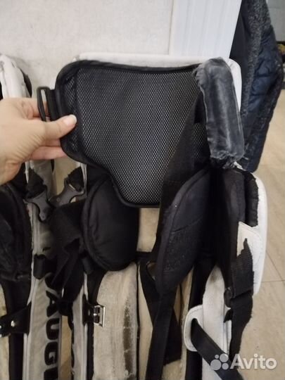 Щитки хоккейного вратаря