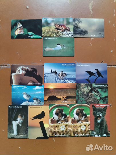 Телефонные карточки Telia