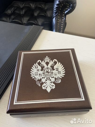 Манета серебро Царская семья