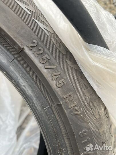 Pirelli Cinturato P7 225/45 R17 и 245/40 R17
