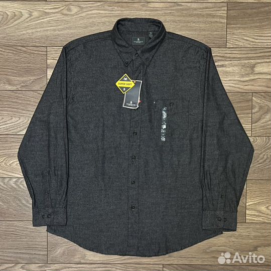 NEW G.H.Bass & Co XL Фланелевая рубашка