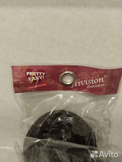 Искусственные волосы на заколке