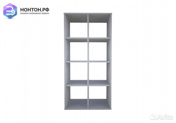 Стеллаж кубический Polini home Smart 8 секций белы