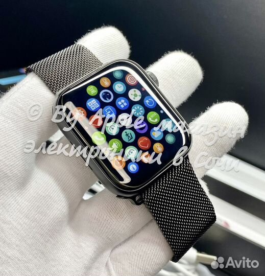 Apple Watch 8 (black, milan)