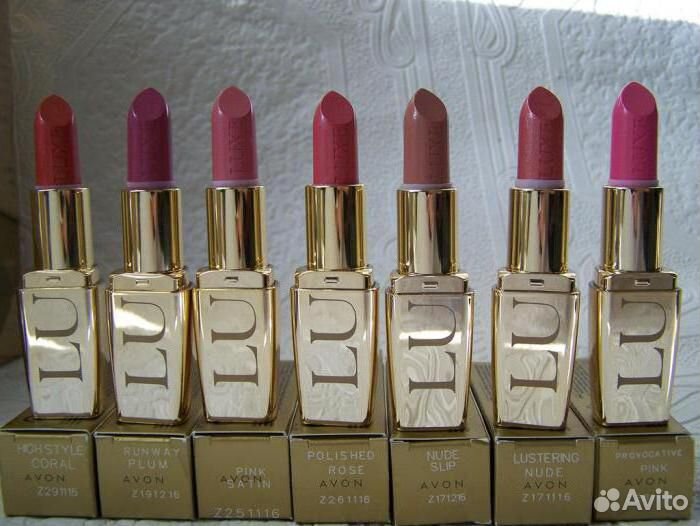 Помада Avon, Фаберлик