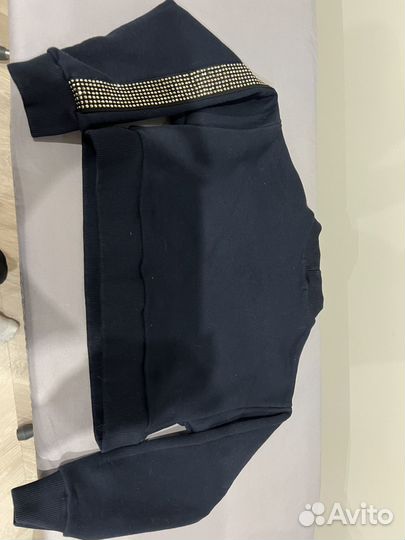 Свитшот укороченный для фигурного катания