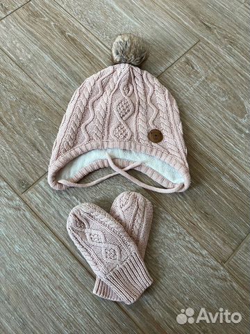 Комплект шапка, варежки H&M