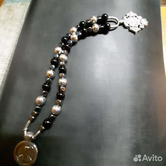 Серебряные четки