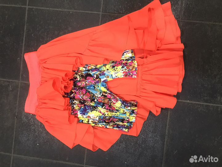 Брюки юбка и головной убор для танцев