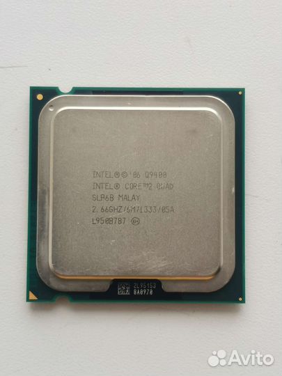 Процессор 775 Intel core 2 quad q9400