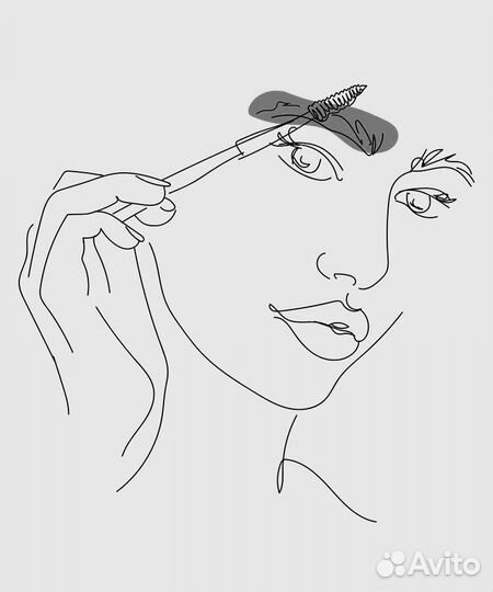 Коррекция бровей