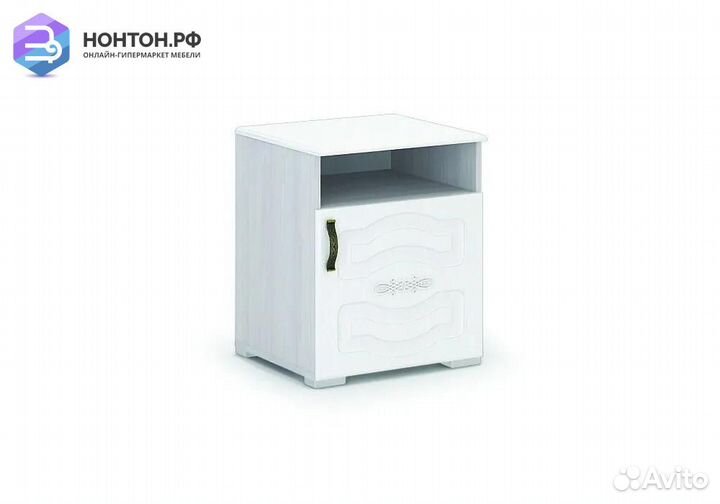 Тумба прикроватная Медина анкор / дуб белый