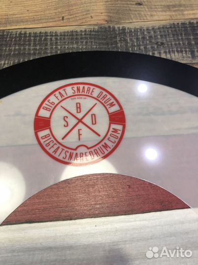 Пластик-накладка Big Fat Snare Drum 14”